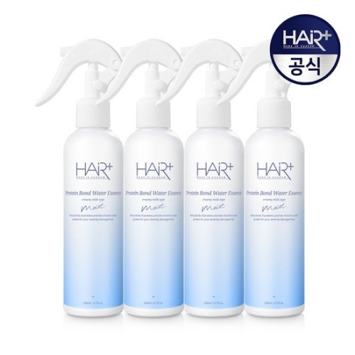 헤어플러스 단백질 본드 모이스트 워터 에센스 헤어 미스트 200ml (4개)_이미지
