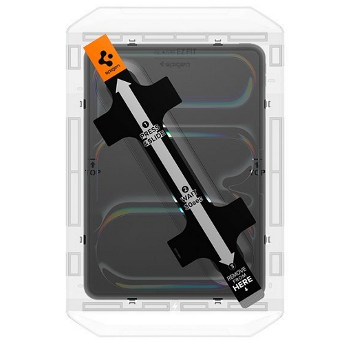 슈피겐 iPad Pro 13 M5 글라스tR 이지핏 AR 강화유리 보호필름 (액정 1매)_이미지