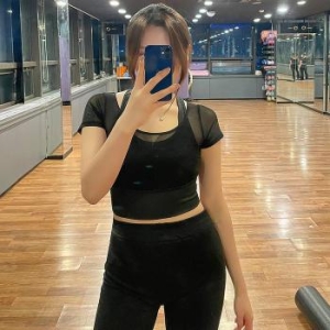 오노마 ONM 레이어드크롭티 브라탑 반팔 운동복 트레이닝 요가 31457266_이미지