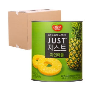 동원F&B 저스트 노슈가 파인애플 425g [24개]
