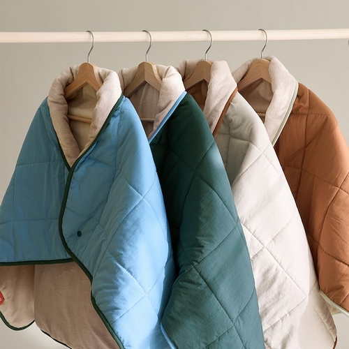 콤비 극세사 먼지없는 무릎 패딩담요