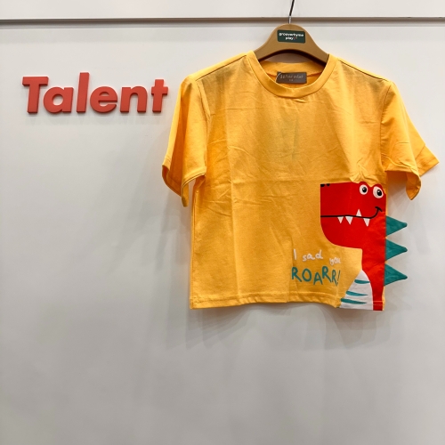 여름 유아동 남아반팔 공룡티셔츠 퓨리호야티셔츠 PCY32BT03_CJ