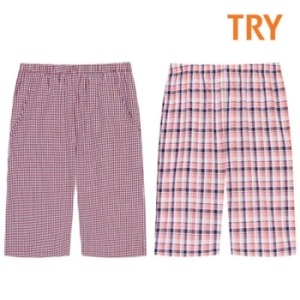 TRY 여성 써커나염 5부파자마 잠옷반바지 홈웨어 16274648_이미지