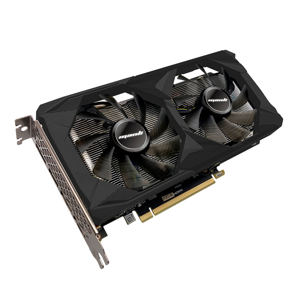 MANLI 지포스 RTX 4060 Nebula Black D6 8GB Twin 대원씨티에스_이미지