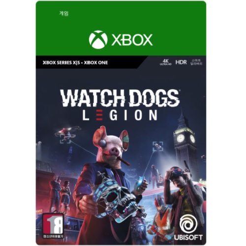  와치독: 리전 XBOX Series 다운로드코드