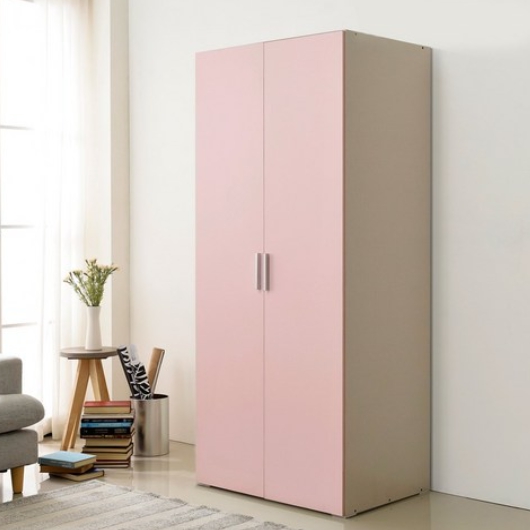 장인가구 큐비 행거형 이불 옷장 800