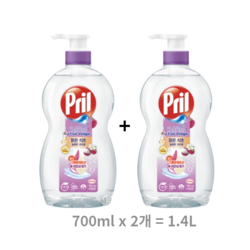 맑은식초 주방세제 달콤한 리치 750ml