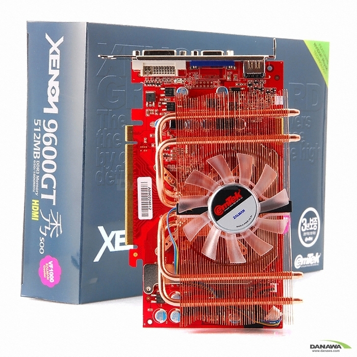 이엠텍 XENON 지포스 9600GT 秀(빼어날 수) HDMI 512MB VF1000_이미지