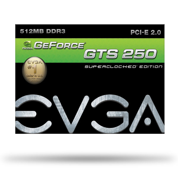 EVGA 지포스 GTS250 Superclocked 512MB FOXTECH_이미지