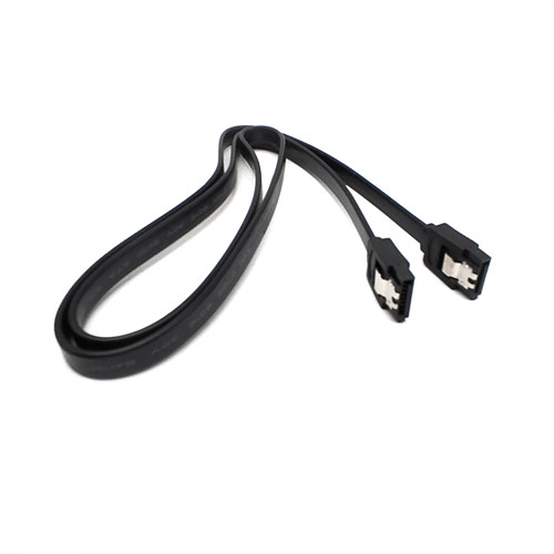 조이쿨 SATA3 일자형 플랫 케이블 (0.8m)_이미지