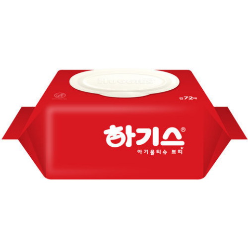 유한킴벌리 하기스 ㅤ프리미엄 물티슈 캡형 72매 (40팩)_이미지