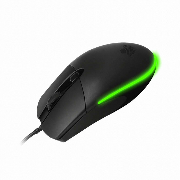 앱코 HACKER A100 레인보우 LED 게이밍 마우스_이미지