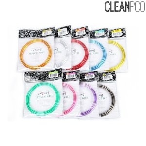 포비월드 와이어공예 2M 메탈릭철사 3.2mm W64D7C3_이미지