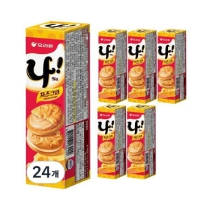 오리온 나 샌드과자 77g 24개