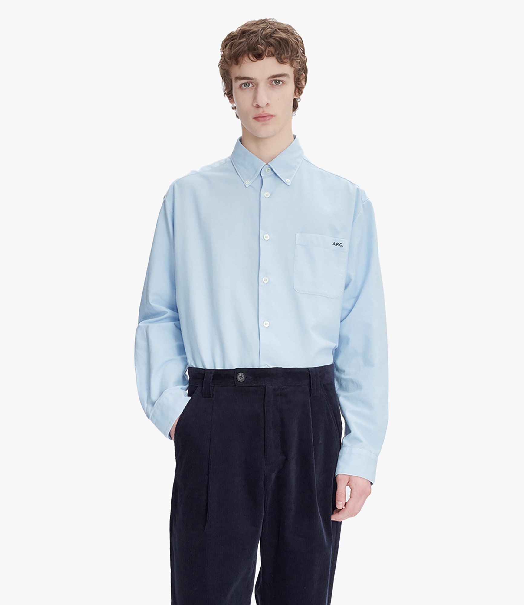 아페쎄 Mateo Logo Shirt AM25S3MRHHE31