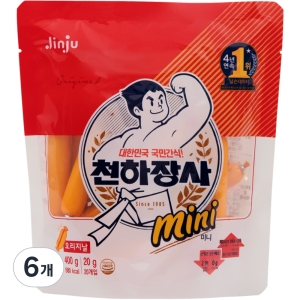 천하장사 오리지날 미니 소시지 400g 6개