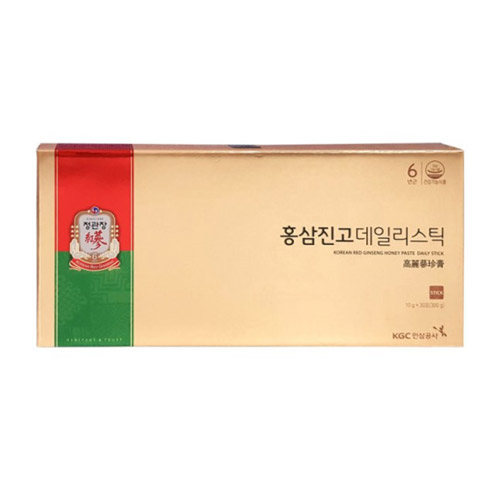 정관장 홍삼진고 데일리스틱 10g 30포 (6개)_이미지