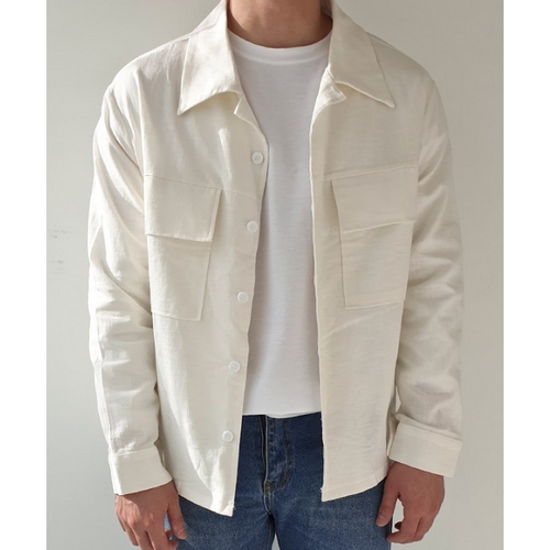 제이에이치스타일 린넨 트러커 자켓 JHROK171_이미지