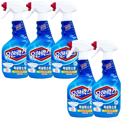 유한락스 욕실청소용 500ml (5개)_이미지