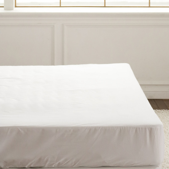포홈 솔리드 호텔침구 어반 홑겹 매트리스커버 (슈퍼싱글 SS)_이미지
