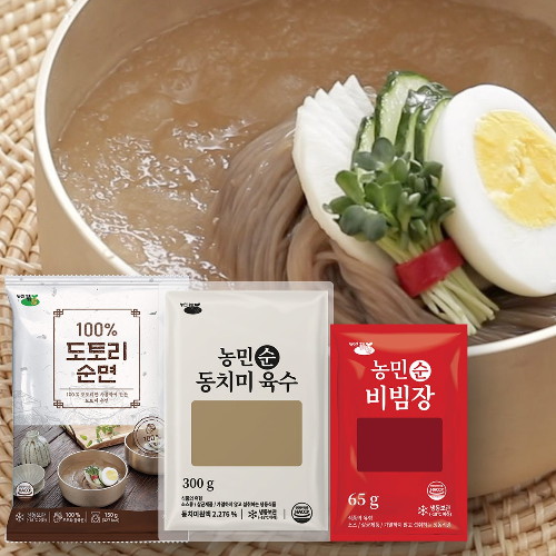 농민식품 김영근 명인 도토리순면 세트 (8개)_이미지