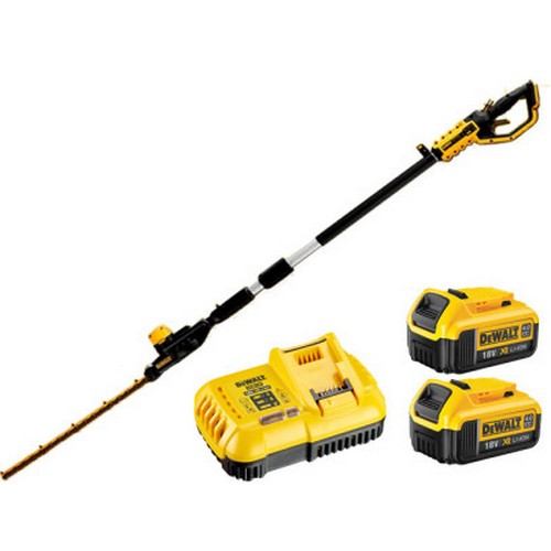 디월트 충전 장대 전정기 DCMPH566 (4.0Ah, 배터리 2개)_이미지