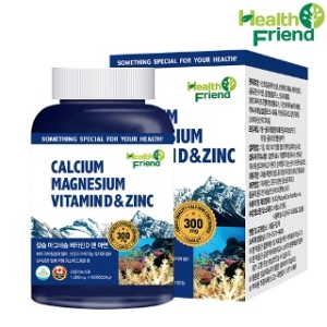 헬스프랜드 캐나다 칼슘 마그네슘 비타민D 아연 1300mg 180정
