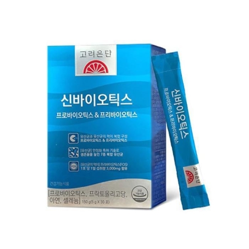 고려은단 프로바이오틱스&프리바이오틱스 신바이오틱스 30포 (1개)_이미지