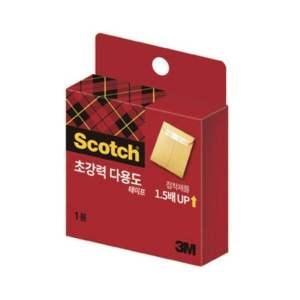 알티피아 3M 스카치 강력 투명테이프 리필 SH1825R 18MM 12개입