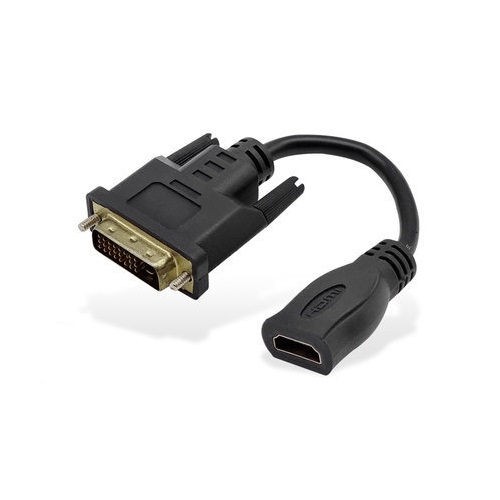 라인업시스템 LANSTAR LS-DVI2HDG DVI to HDMI 젠더 (0.15m)_이미지