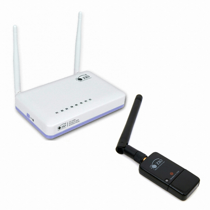 Bless ZIO 3200N 공유기 패키지 (+ 1550NU USB 2.0 무선랜카드)_이미지