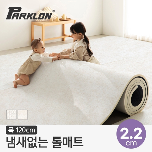 파크론 뽀송 층간소음 PVC 롤매트 120x100x2.2cm