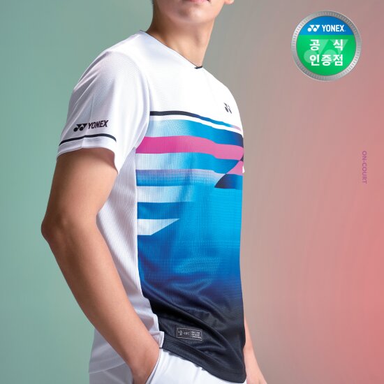 요넥스 배드민턴 반팔 티셔츠 241TS023M_이미지