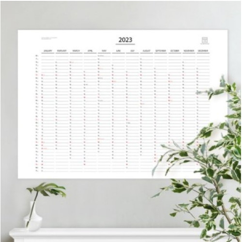 원더컴퍼니 2023년 대형 포스터 달력