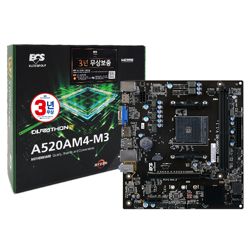 ECS DURATHON2 A520AM4-M3 제이씨현_이미지
