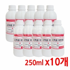 삼현제약 소독용 에탄올(83%) 250ml (10개)