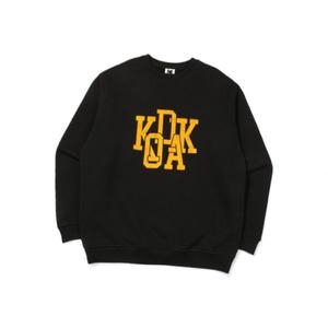 코닥 에버루프 세미오버핏 그래픽 맨투맨 BLACK K4323EFSI1BLK 137602