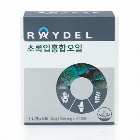 레인보우앤네이처 레이델 초록입홍합오일 60캡슐 (1개)