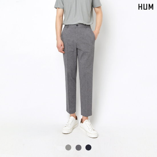 케이브랜즈 HUM 테이퍼드 CP스판 슬랙스 FHOECPE111P