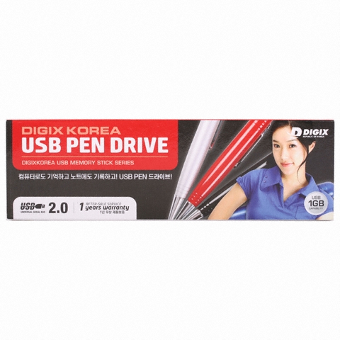 디직스 Pen Drive 블랙 (1GB)_이미지