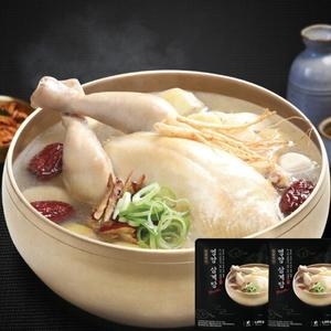 CK푸드원 참이맛 영양 삼계탕 블랙 1kg (2개)_이미지