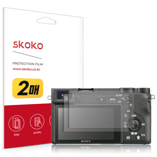 스코코 SONY A6500용 항균 저반사 액정보호필름_이미지