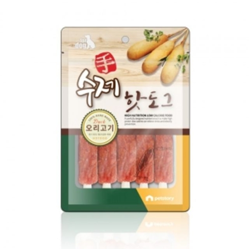 펫스토리 수제핫도그 오리고기 100g