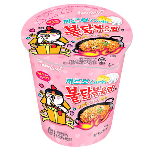 까르보 불닭볶음면 작은컵 80g