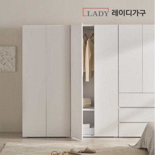 레이디가구 빈트 수납 시스템 터치 긴옷장 800_이미지