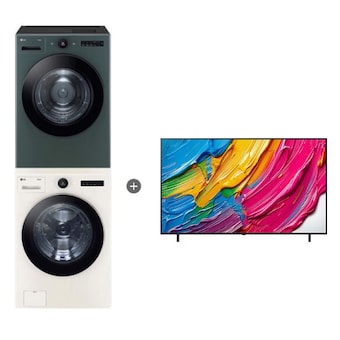 LG전자 트롬 오브제컬렉션 FX24ENER + RD20GNG + QNED TV <b>75QNED75AEA</b>