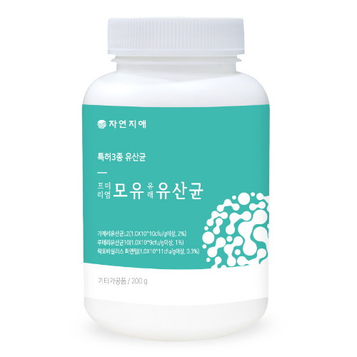 자연지애 프리미엄 모유유래 유산균 200g (3개)