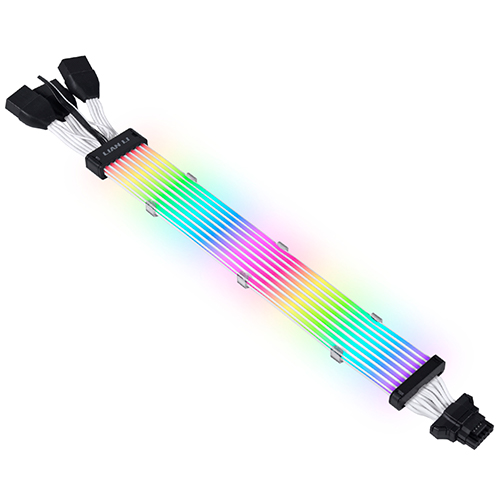 리안리 STRIMER PLUS V2 12VHPWR to 3x8핀 케이블 (PW168-8PV2, 0.33m)