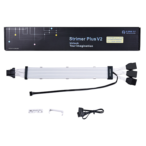 리안리 STRIMER PLUS V2 12VHPWR to 3x8핀 케이블 (PW168-8PV2, 0.33m)_이미지