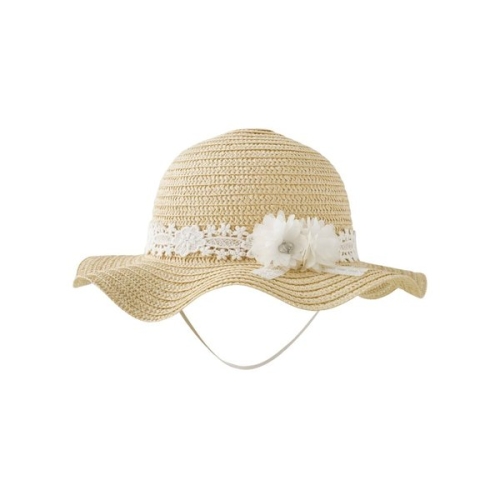 서양네트웍스 밍크뮤 BE 플라워레이스왕골모자 36114-801-03